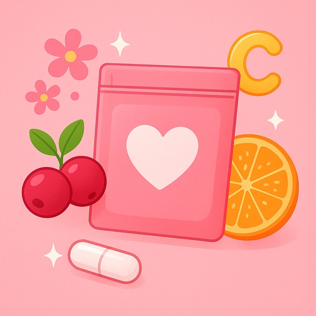 蔓越莓 × 益生菌一包搞定！